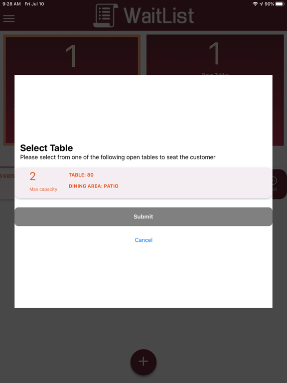 Screenshot #6 pour WaitList by EBTF