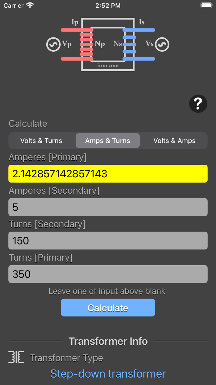 Transformer Calculator Plus