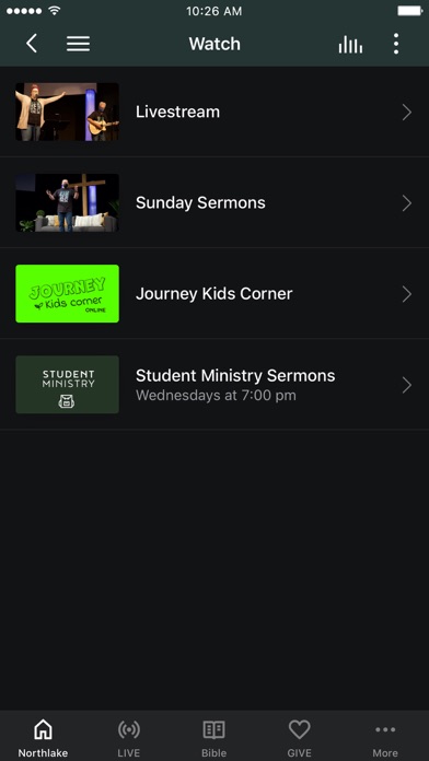 Northlake Christian Church Screenshot