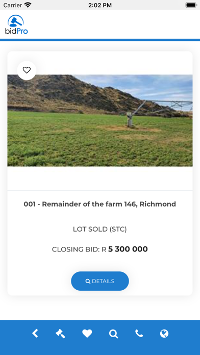 BidPro Screenshot