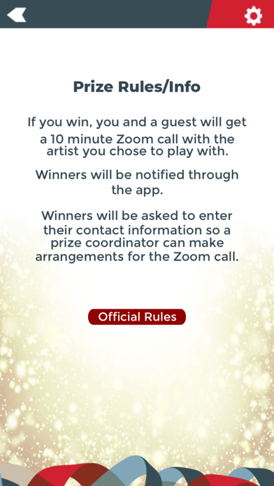 Music Awards Challenge Screenshot