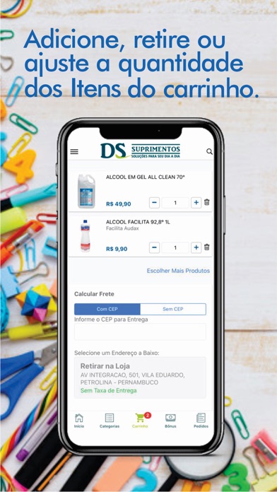 DS Suprimentos Screenshot