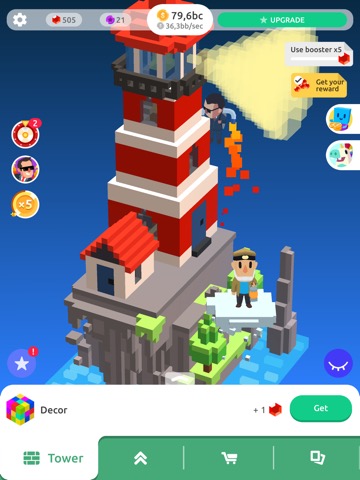 TapTower - Idle Building Gameのおすすめ画像5