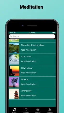 Game screenshot Spa Music Relax Sounds hack