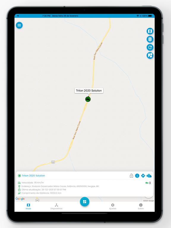 Screenshot #6 pour Segmap Rastreamento