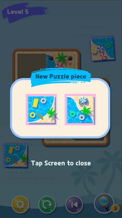 IQ Puzzle SwimmingPool Screenshot