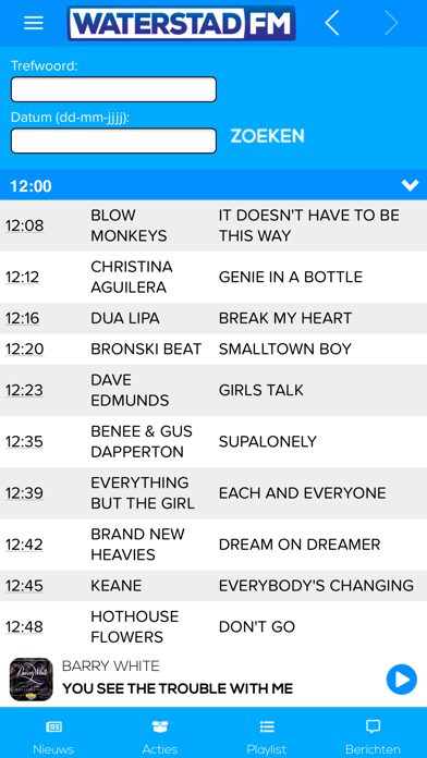 Radio Waterstad FM Screenshot