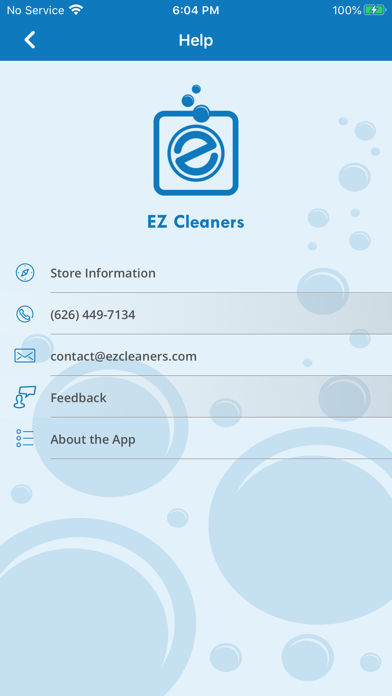 EZ Cleaners Screenshot