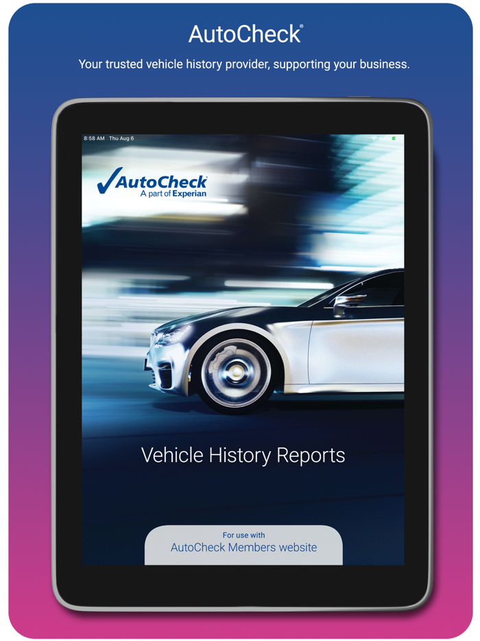 AutoCheck® Mobile for Business