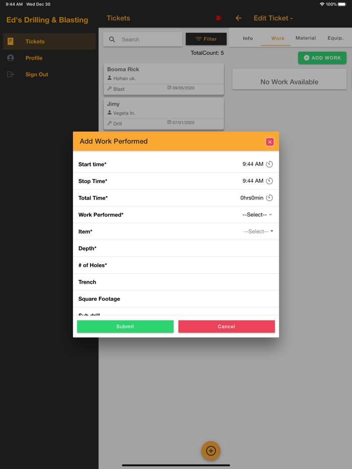 Eds Drilling and Blasting