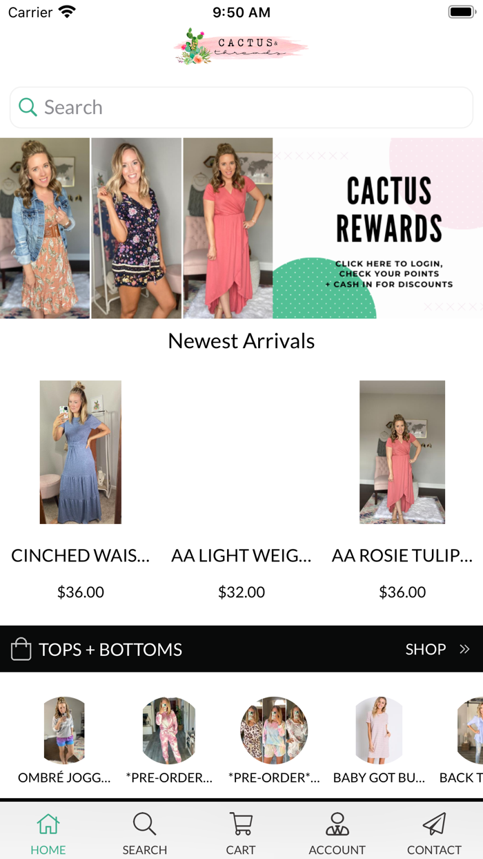 Cactus  Threads Boutique