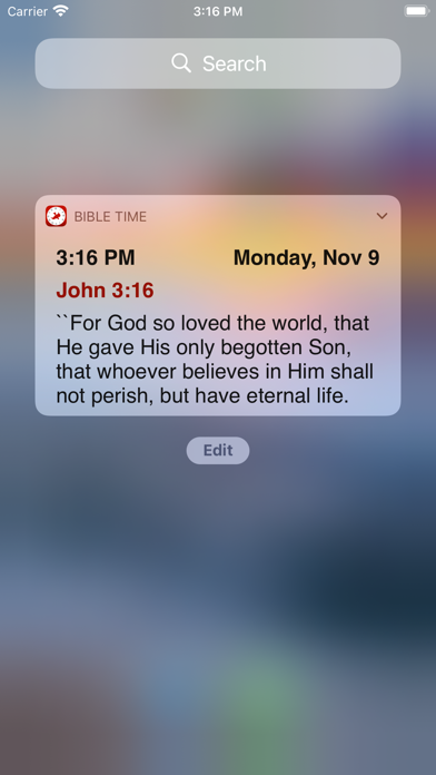 Bible Time App Screenshot