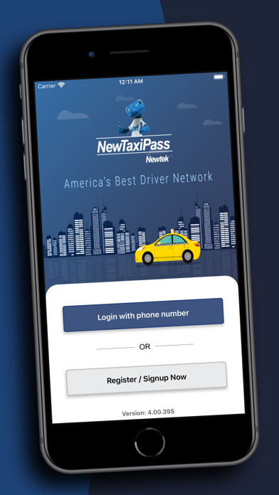 NewTaxiPass EMV Screenshot
