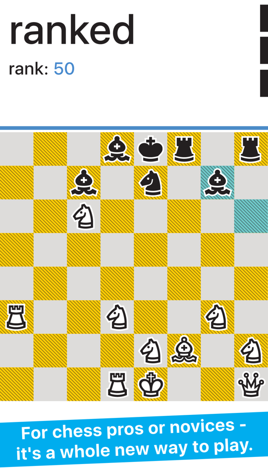 #5. Really Bad Chess+ (iOS) Podle: Zach Gage