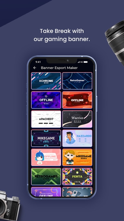 Banner Esport Maker For Gaming screenshot-3