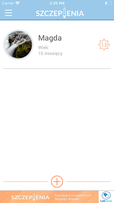 Szczepienia Screenshot