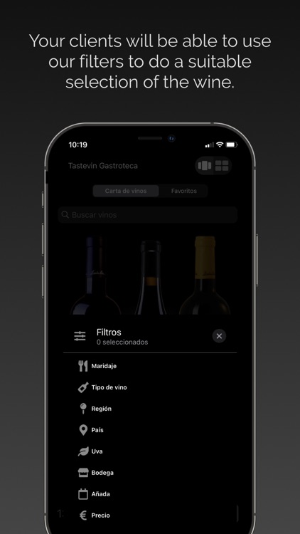 Wine Advisor for restaurants screenshot-3