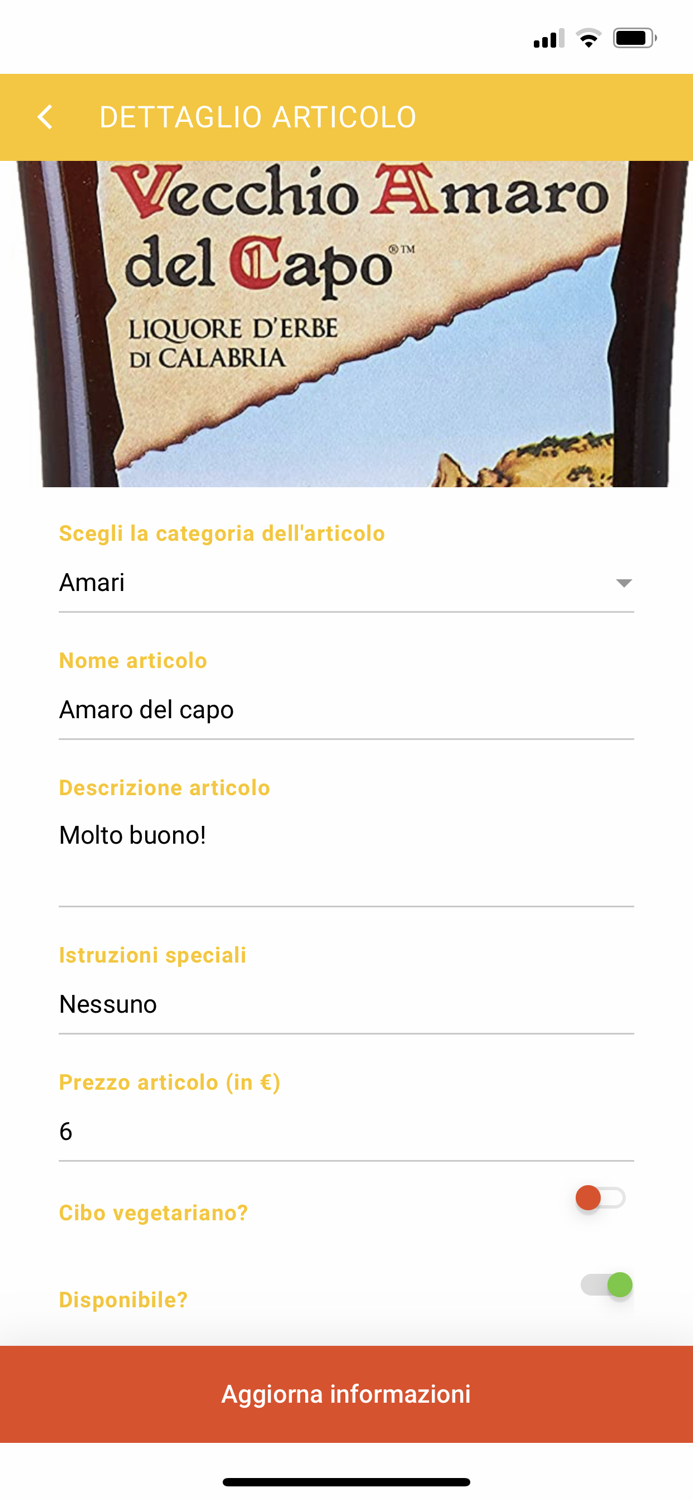 My Pocket Menu Store