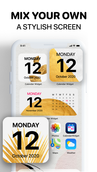 Calendar Widget for iPhoneのおすすめ画像4