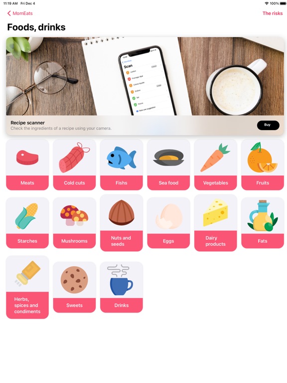 MomEats Alimentation Grossesse screenshot 4