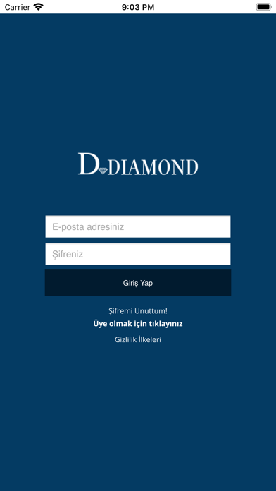 D Diamond Stone App Screenshot