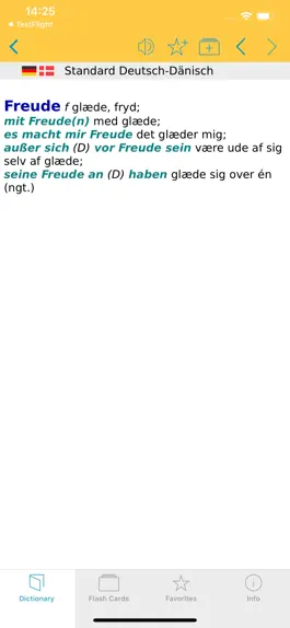 Game screenshot German Danish Dictionary mod apk