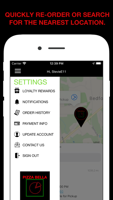 Pizza Bella - Online Ordering Screenshot