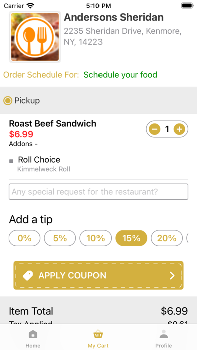 Anderson's Screenshot