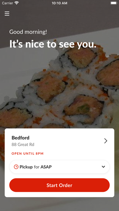 Ginger Japanese Restaurant Screenshot