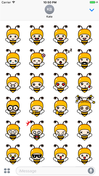 Sticker Me Bee Mascot Boy Screenshot 2 - AppWisp.com Sticker Me Bee Mascot Boy Screenshot 2 - AppWisp.com