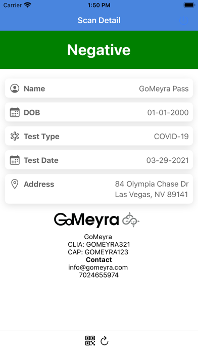 GoMeyraSCAN Screenshot