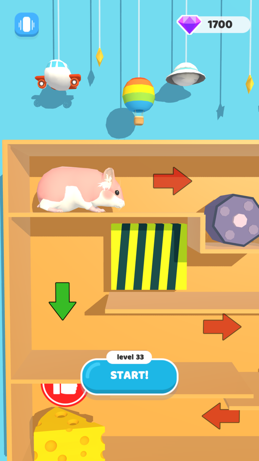 #1. Hamster Maze Run (iOS) Podle: 庆龙 刘