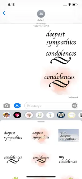 Game screenshot condolences stickers mod apk