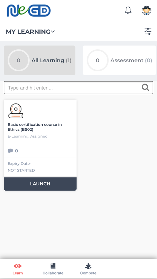 #3. NeGD LMS (iOS) 由: National e-Governance Division