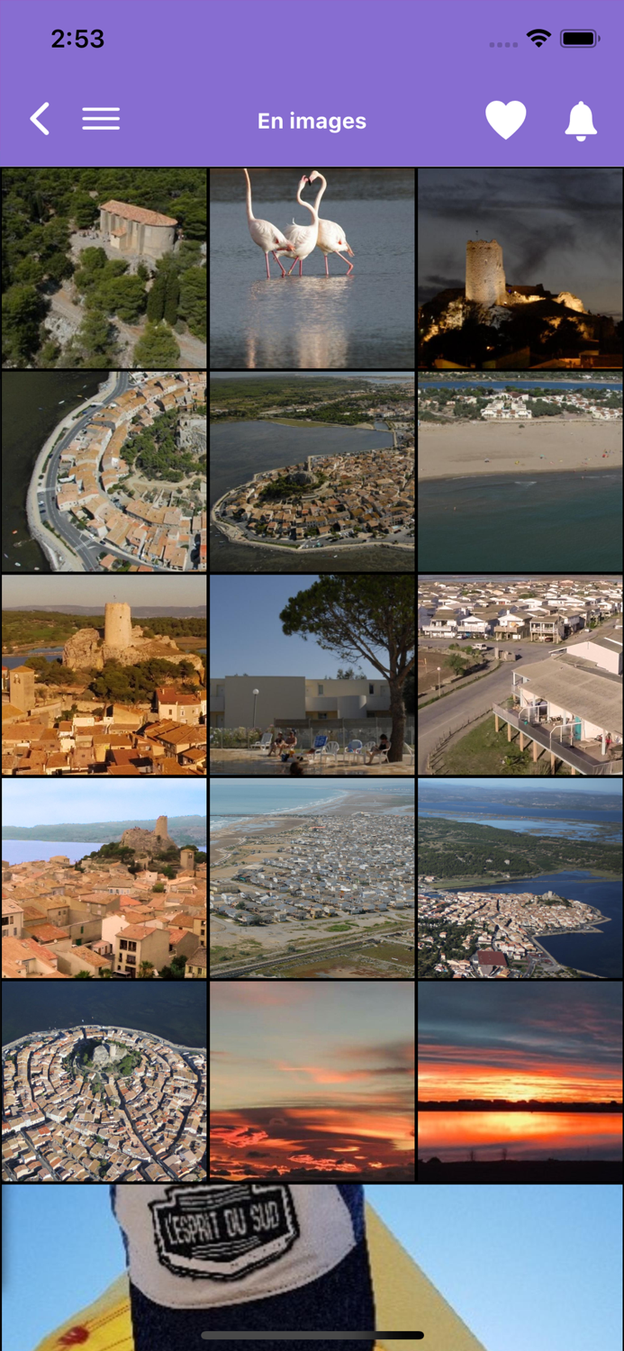 Gruissan Application Mobile