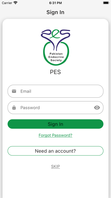 PES-Pakistan Endocrine Society Screenshot