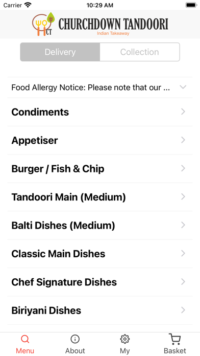 Churchdown Tandoori Screenshot