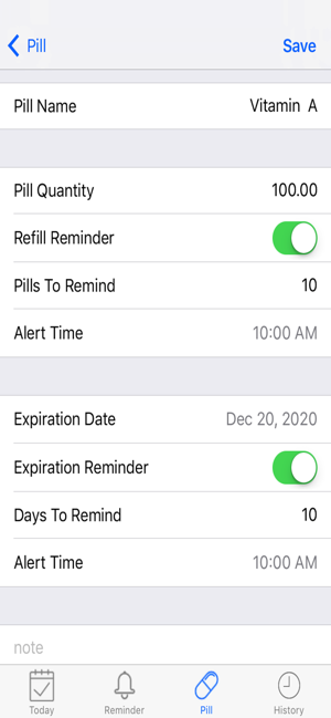 ‎Daily Med Pill Reminder Alarm Screenshot