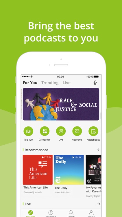 Podbean Podcast App & Player screenshot-0
