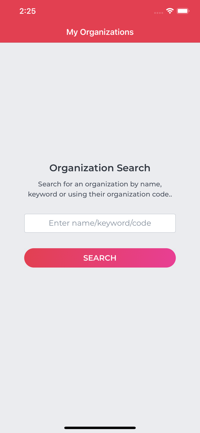 BRYNK Platform  Organizations