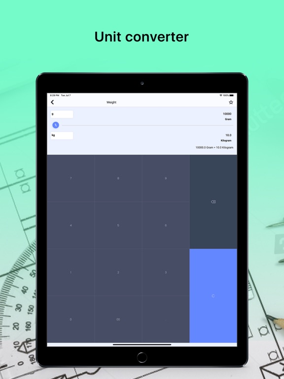 Screenshot #6 pour Calc & Converter: All in One