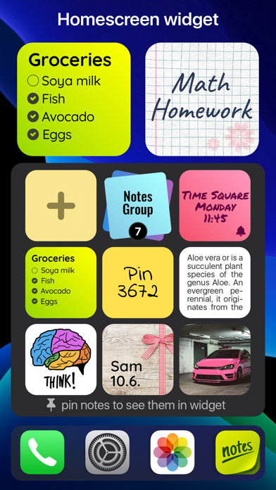 Sticky Notes & Color Widgets screenshot 3