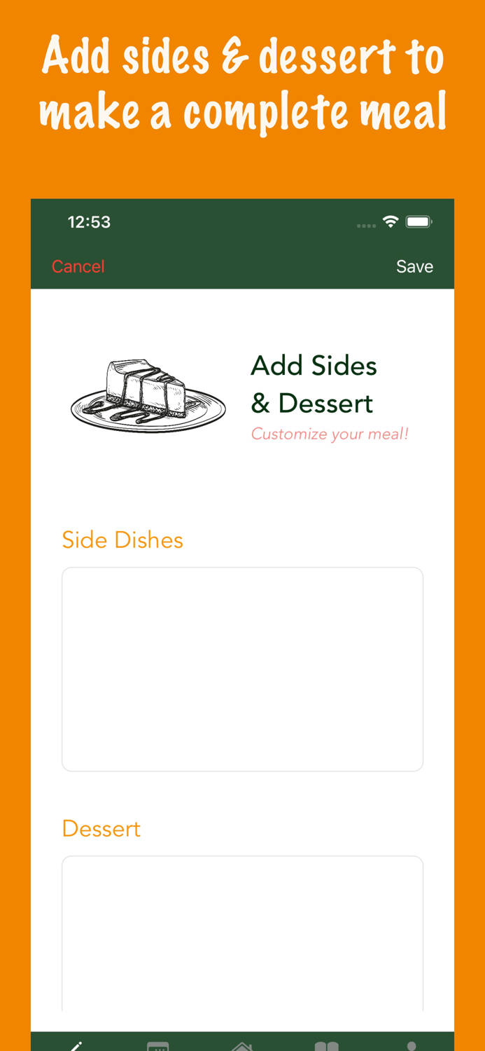 Bon Appetit - Menu Planner