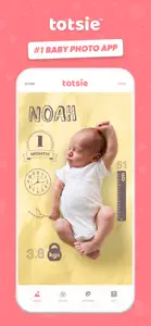 Totsie – Baby Photo Editor screenshot #1 for iPhone