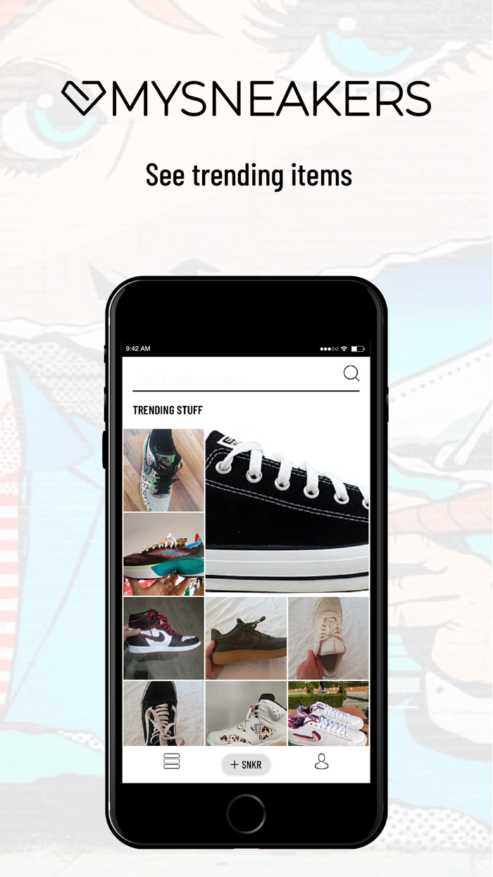 MySneakers collect and share