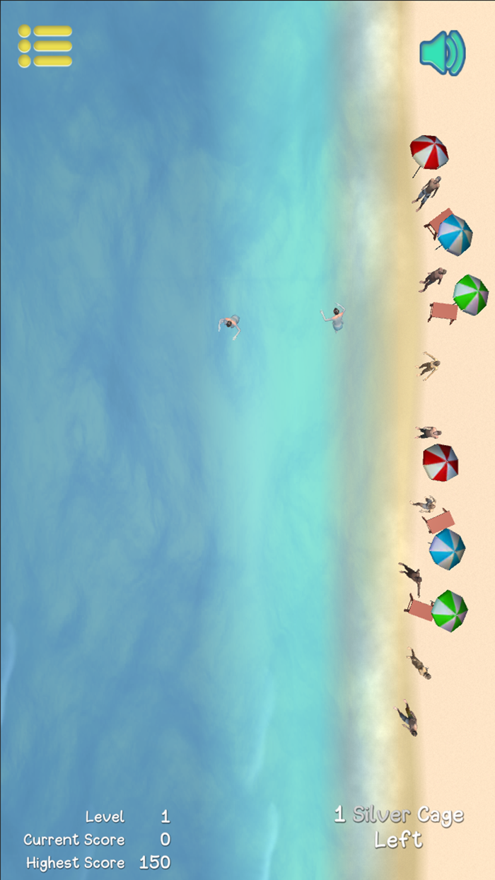 Shark Attack Memory Game