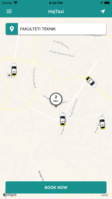 HejTaxi screenshot 2