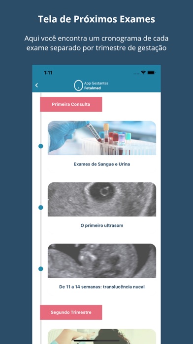 App Gestantes Fetalmed Screenshot