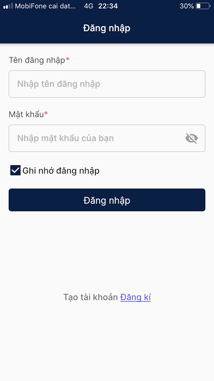 Ứng dụng đối tác PosApp