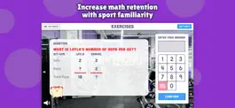 Game screenshot Math Fluency with Sports: x, ÷ hack